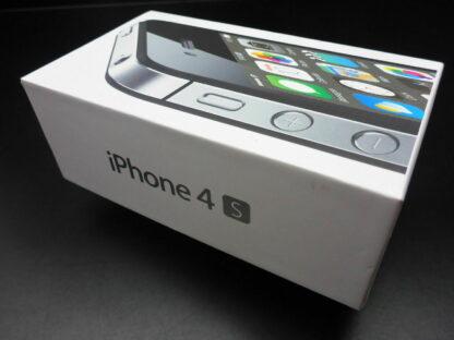 nur VERPACKUNG für iPhone 4S BLANKO schwarz ** ohne iPhone ** Box Schachtel OVP – Bild 4
