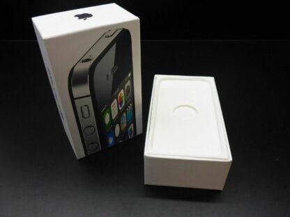 nur VERPACKUNG für iPhone 4S BLANKO schwarz ** ohne iPhone ** Box Schachtel OVP – Bild 5