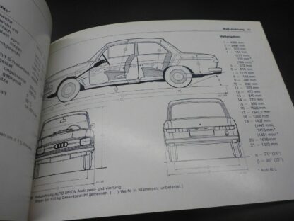 Audi 60 L Betriebsanleitung 09/1968 Bedienungsanleitung Serviceplan Service F103 – Bild 9