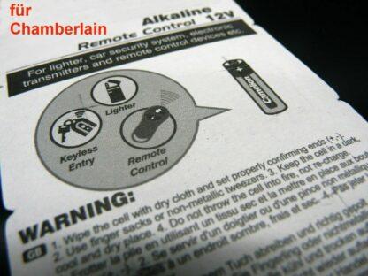 Chamberlain ERSATZBATTERIE für Handsender Motorlift Lift Fernbedienung 54332EML – Bild 3