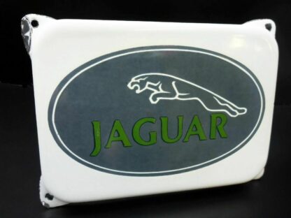 Jaguar WERKSTATTFUND Haus Türschild ORIGINAL Logo Emblem Reklameschild Werbung