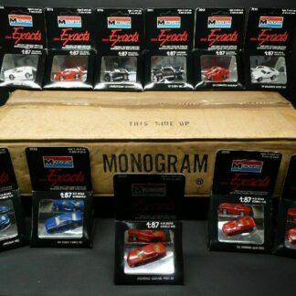 NEU MONOGRAM mini Exacts im 12 SET NEU 1:87 H.O.SCALE OVP Mustang Chevy Bel Air
