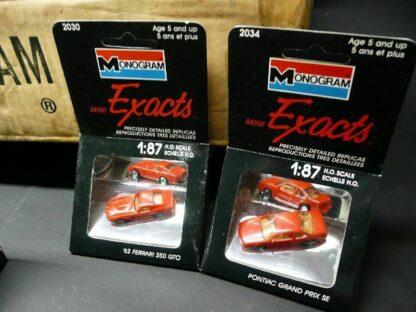 NEU MONOGRAM mini Exacts im 12 SET NEU 1:87 H.O.SCALE OVP Mustang Chevy Bel Air – Bild 5