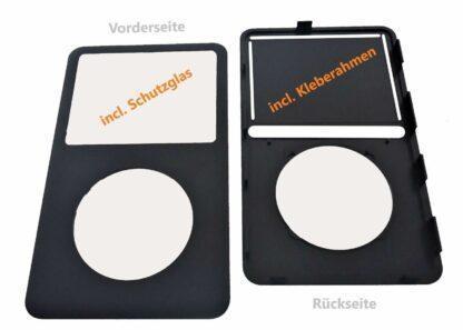 NEU für iPod Classic 6G+ 7G Faceplate Front Ersatz Cover 6 + 7. Generation black