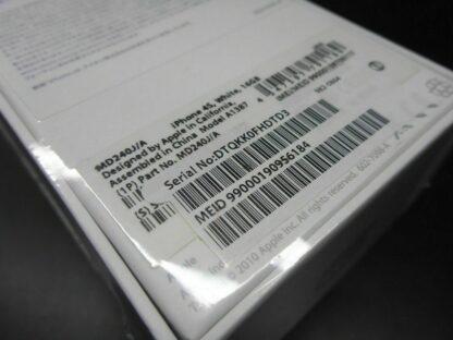 NEUES iPhone 4S 16GB in weiß originalverschweißt verschweißt OVP MD240J/A Seal – Bild 5