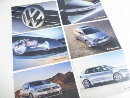 ORIGINAL VW Postkarten Der neue Golf 6 Bild Druck Photo Print Karten selten neu – Bild 5