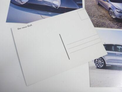 ORIGINAL VW Postkarten Der neue Golf 6 Bild Druck Photo Print Karten selten neu – Bild 6