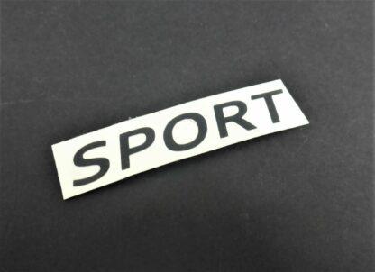 SPORT Aufkleber für AUDI VW BMW 70mm x 13mm für Audi Sport Emblem Logo 70x13mm