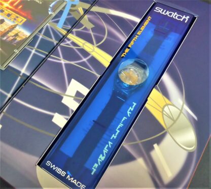 SWATCH Uhr limited Edition Nr.0268 Das Fünfte Element The Fifth Element Uhr + CD – Bild 4