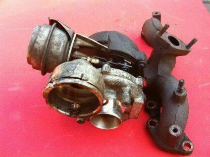VW AUDI Turbolader 03L253019A Abgastubolader Abgaskrümmer Turbolader Original