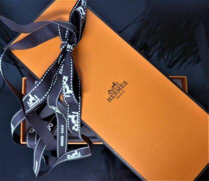 nur VERPACKUNG Hermes Paris mit Schleife Verpackung Box Schachtel ORIGINAL OVP – Bild 4