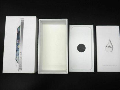 nur VERPACKUNG für iPhone 5 weiß 16GB * ohne iPhone * Box Schachtel APPLE MD300