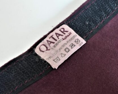 1 Qatar Airways Kopfschoner First Buissnes Class Original Schonbezug Katar Flug – Bild 6