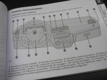 ABARTH Punto Bedienungsanleitung Bordbuch Wartungsanleitung Betriebsanleitung 07 – Bild 4