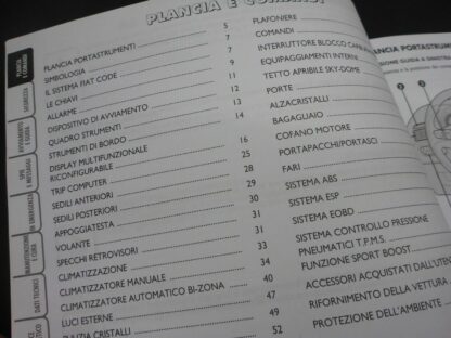 ABARTH Punto Bedienungsanleitung Bordbuch Wartungsanleitung Betriebsanleitung 07 – Bild 5