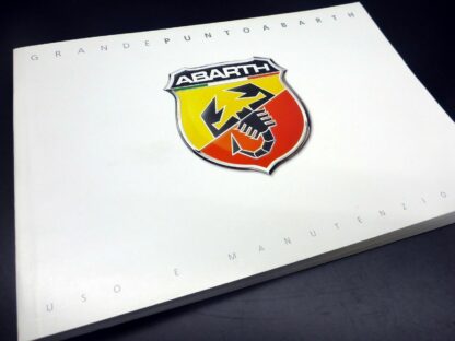 ABARTH Punto Bedienungsanleitung Bordbuch Wartungsanleitung Betriebsanleitung 07