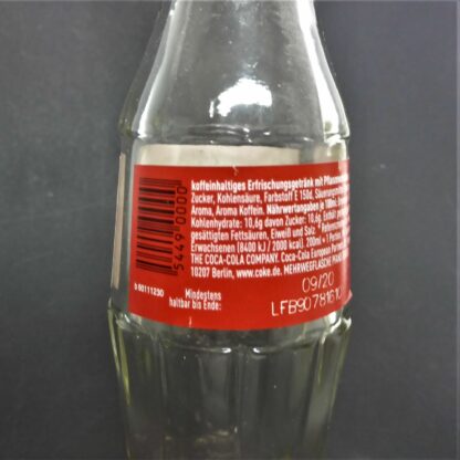 COCA COLA  Flasche 0,2L.50mm 2019 15 16 – Bild 3