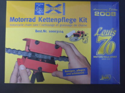 Louis Motorrad Kettenpflege Kettenreinigung Kit OVP reinigen pflege schmieren – Bild 5