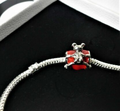 MM Liebesherz MOUSE Love Heart Charm Liebe Glück Herz Treue für Charm Armband