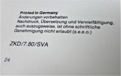 NEU Wartungsheft Mercedes Benz 230G 280GE Serviceheft 1980 W460 Kundendienst – Bild 8