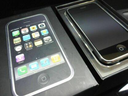 iPhone 2G 16GB 1.Generation + ORIGINALVERPACKUNG sehr gepflegt komplett 1G 1th 1 – Bild 3
