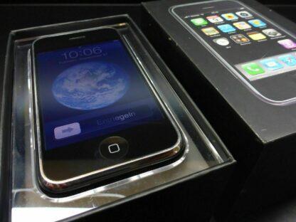 iPhone 2G 8GB in ORIGINALVERPACKUNG ERSTAUSGABE 1.Generation gepflegt 1st 1G 1th – Bild 9