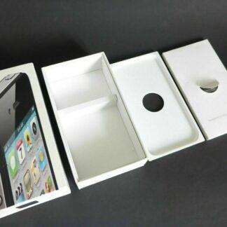 nur VERPACKUNG für iPhone 4S 64GB schwarz *ohne iPhone* Box Schachtel Karton