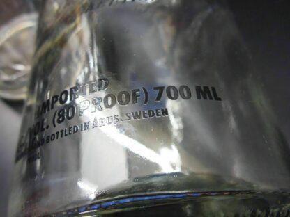 2x ABSOLUT VODKA leer Flaschen Dekoflaschen ORIGINAL Wodka Werbeflaschen LEER – Bild 7