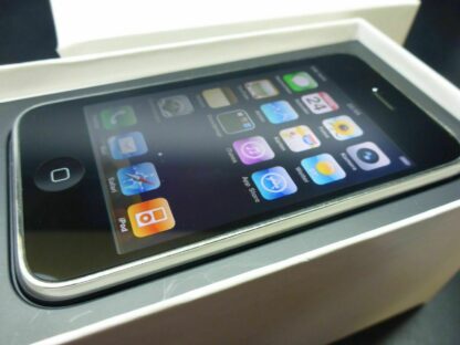 Apple iPhone 3G 16GB ERSTAUSGABE schwarz RARITÄT in weißer BOX OVP SELTEN – Bild 5