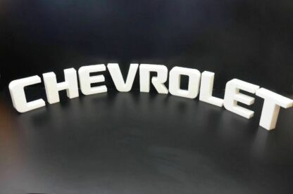 CHEVROLET Schriftzug ORIGINAL Logo Embleme Werbeschrift Reklameschild Buchstaben