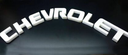 CHEVROLET Schriftzug ORIGINAL Logo Embleme Werbeschrift Reklameschild Buchstaben – Bild 6