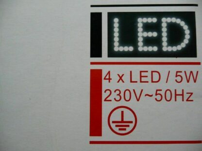 LED TRIO Deckenleuchte Lampe 4x5 Watt NEU JOJO Pendelleuchte Höhenverstellbar – Bild 6