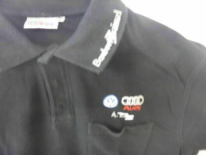 Shirt ORIGINAL Gr. L schwarz mit Logo Emblem VW Audi Mitarbeiter T-Shirt SELTEN – Bild 3