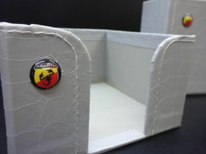 für ABARTH Schreibtisch Set Stiftebecher Stifteköcher Notizzettelbox NEU und OVP – Bild 3